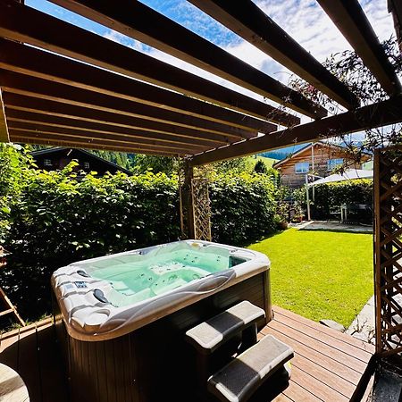 The Swiss Paradise 2 Apartment With Garden, Whirlpool, And Mountain Panorama Wirzweli Exteriör bild