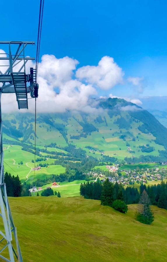 The Swiss Paradise 2 Apartment With Garden, Whirlpool, And Mountain Panorama Wirzweli Exteriör bild