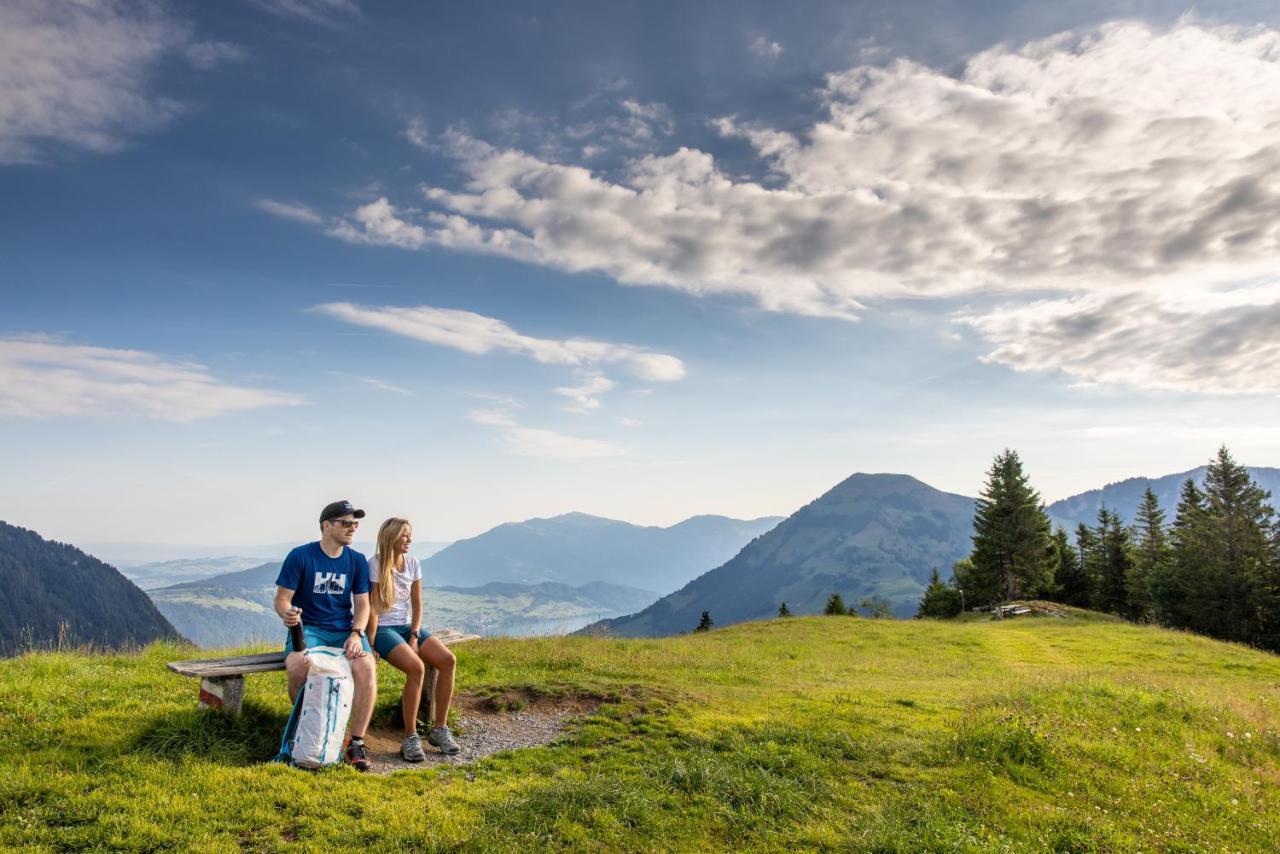 The Swiss Paradise 2 Apartment With Garden, Whirlpool, And Mountain Panorama Wirzweli Exteriör bild