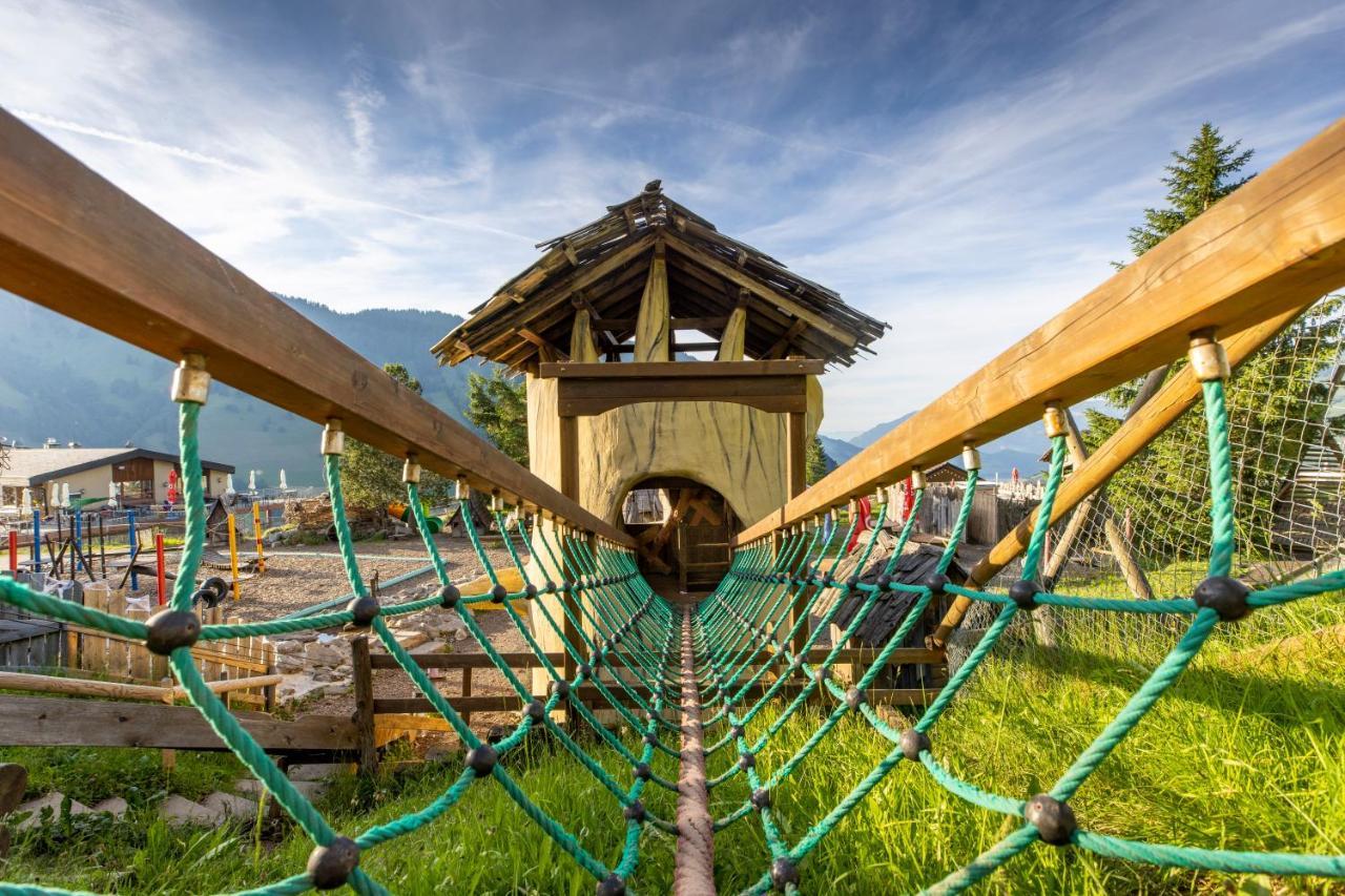 The Swiss Paradise 2 Apartment With Garden, Whirlpool, And Mountain Panorama Wirzweli Exteriör bild