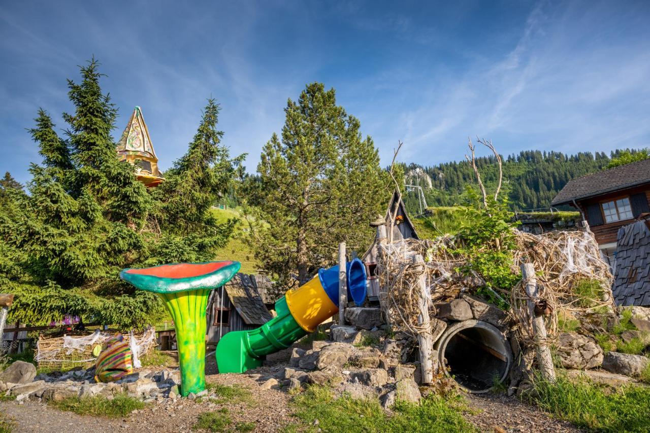 The Swiss Paradise 2 Apartment With Garden, Whirlpool, And Mountain Panorama Wirzweli Exteriör bild