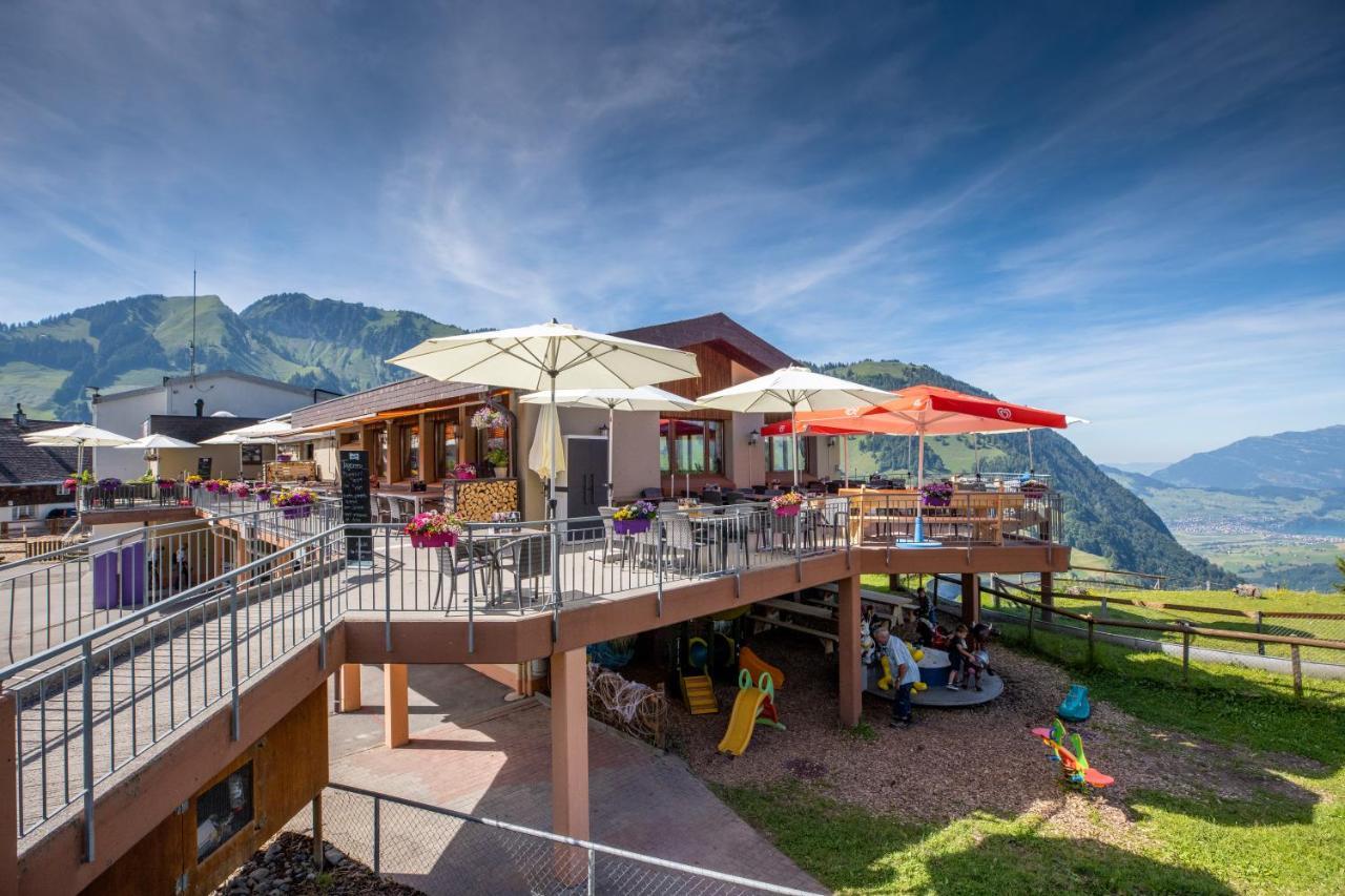 The Swiss Paradise 2 Apartment With Garden, Whirlpool, And Mountain Panorama Wirzweli Exteriör bild
