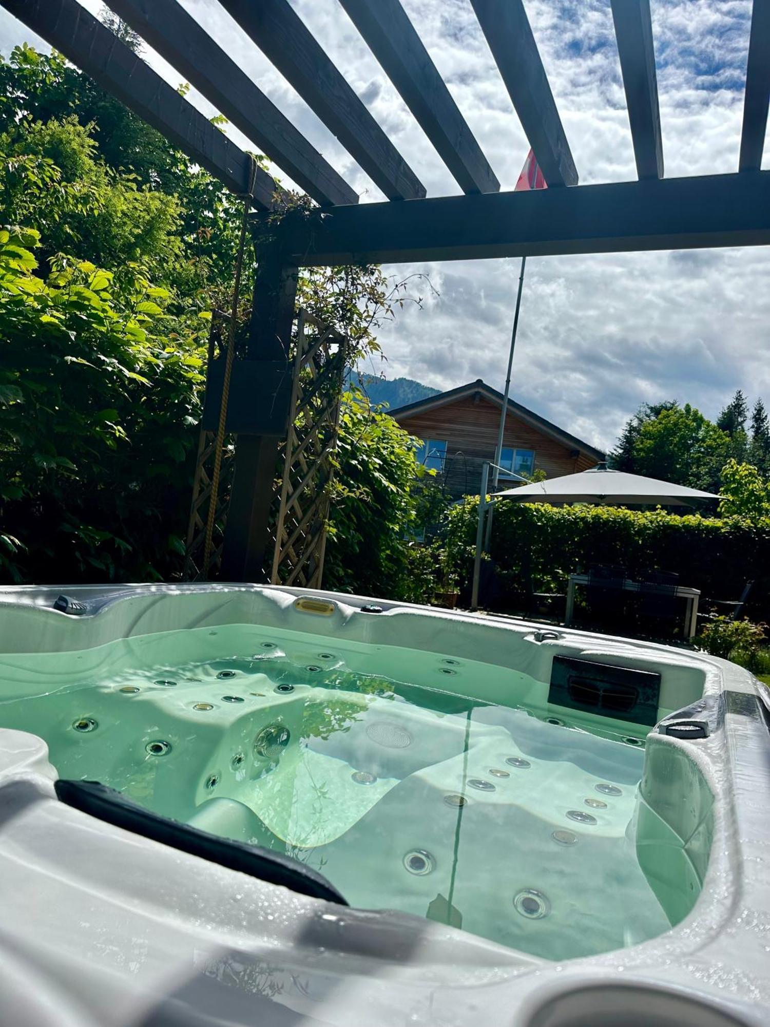 The Swiss Paradise 2 Apartment With Garden, Whirlpool, And Mountain Panorama Wirzweli Exteriör bild